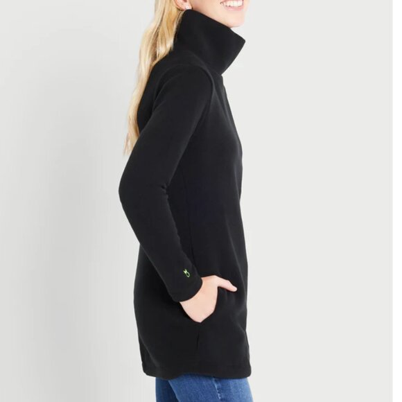 Dudley Stephens Black Cobble HIll Tunic Sweater XS - Picture 4 of 6